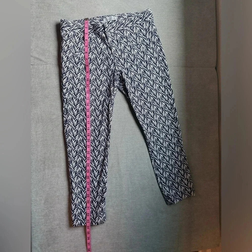 Women’s Gap Ultra Skinny Stretch Pant - blue and white, size 4 - Picture 9 of 9